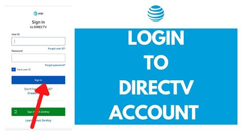 at&t and directv login